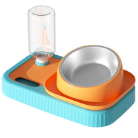 Anti Overturning Automatic Drinking Water Cat And Dog Food Bowl