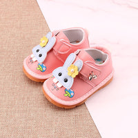 Girl with bell calling shoes
