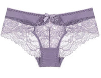 women's sexy floral lace underwear low-rise