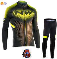 Cycling jersey long sleeve suit