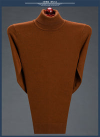 Cashmere Sweater High Neck Thickened Young And Middle-aged Men