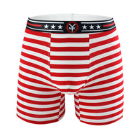 Men's Cotton Boxer Strip Low Waist Panties