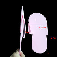 Disposable foam slippers