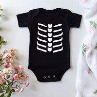 Cotton Jumpsuit Romper Halloween Pumpkin Head Skull