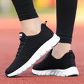 Student mesh round toe shoes white shoes