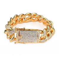 Men's Bold And Wide Cuban Bracelet