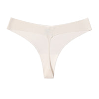 Large Seamless Invisible Women's One-piece Ice Silk Underwear