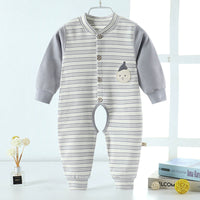 Spring new baby boneless one-piece long sleeves