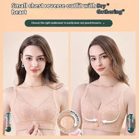 Bubble Lace Button Adjustment Push Up Prevent Accessory Breast Adjustable Bra