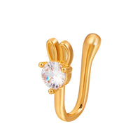 Perforation-free U-shaped Animal Nose Clip
