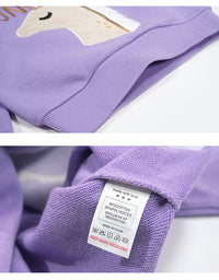 Children's Long Sleeve Embroidery Two-piece Set