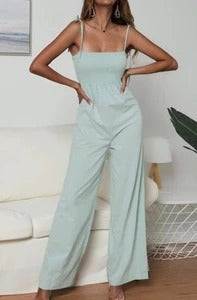 Sling tube top play jumpsuit
