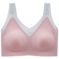 Unwired Push Up Ladies Sports Tank Top Glossy Bra