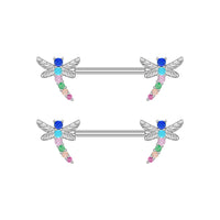 Starfish Dragonfly Moon Stainless Steel Milk Ring