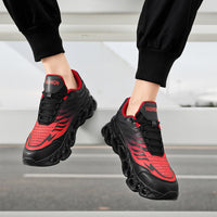 Men's Lace-up Sneakers Thick-soled Daddy Vulcanized Shoes Outdoor Running Sports Casual Shoes