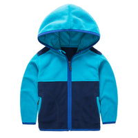 Spring And Autumn New Cardigan Hooded Children's Boy Jacket