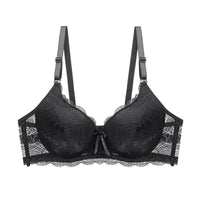 Lace Hollow Massage Push Up Bras Underwear For Women