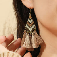 Retro Long All-Match Tassel Earrings For Women