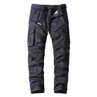 Camouflage Overalls Washed Cotton Straight Tube