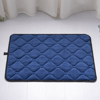 Winter large dog pet plush warm car dog mat