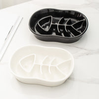 Slow Food Bowl Ceramic Cat Bowl