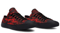 Fashion Printed Couple High Top Canvas Shoes