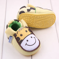 Cartoon antiskid rubber sole baby shoes