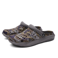 Non-slip jelly hole shoes