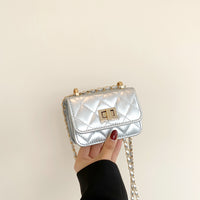 Fashionable Lock-Clasp Chain All-Match Crossbody Bag For Women