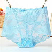 Hollow rose briefs