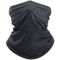 Ski half face cold winter warm hooded scarf