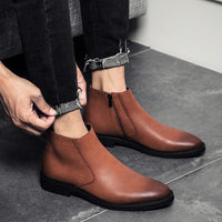 Vintage British tooling men's boots