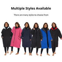 Surfing Diving Thickened Cape Windbreaker Outdoor Hot Spring Cold-proof Coat Bath Towel