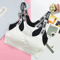 English alphabet sling strap wrap chest tube top