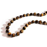Women's Simple Tiger Eye Necklace