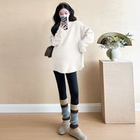 Stylish Casual Loose-fitting Mid-length Sweater