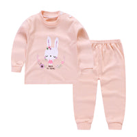 Autumn And Winter Pajamas, Baby Autumn Clothes, Long Trousers, Girls' Home Clothes, Long Sleeves