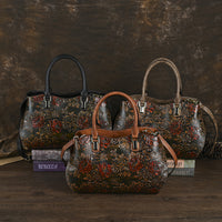 Retro Large-Capacity Handheld Shoulder Bag