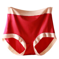 High Waist Satin Plus Size Underwear