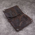 First Layer Skeleton-skin Wallet Retro European American Style Men's Long Type Multiple Card Slots Multi-functional Wallet Card Holder Male Factory Wholesale