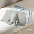 Antibacterial Crotch Plus Size Summer Breathable Thin Boys Boxer Briefs Heads