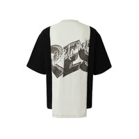 Broken Collage Deconstruction Printed T-shirt Summer Street