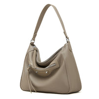 Large-capacity Crossbody Bag Made Of Genuine Leather For Women