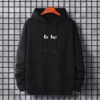 Trendy Angel Wings Printed Hooded Men's Sweater
