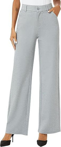 Women's Commuter High-Waisted Wide-Leg Pants