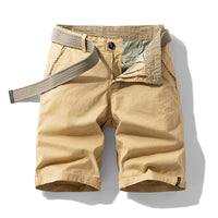 Hong Kong Style Loose Straight Men's Fifth Pants Summer