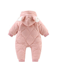Children's Winter Climbing Clothes With Hooded Insulation
