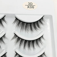 Natural Curling Soft Multilayer Stereoscopic Eyelashes