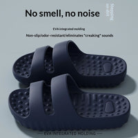 Thick-soled Massage Slippers Indoor Home Use Non-slip And Quiet EVA Material Deodorizing