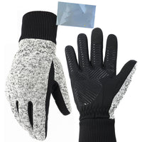 Warm And Cold Resistant Touch Screen Full-length Cycling Gloves In Winter